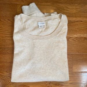 J. Crew lightweight neutral sweater